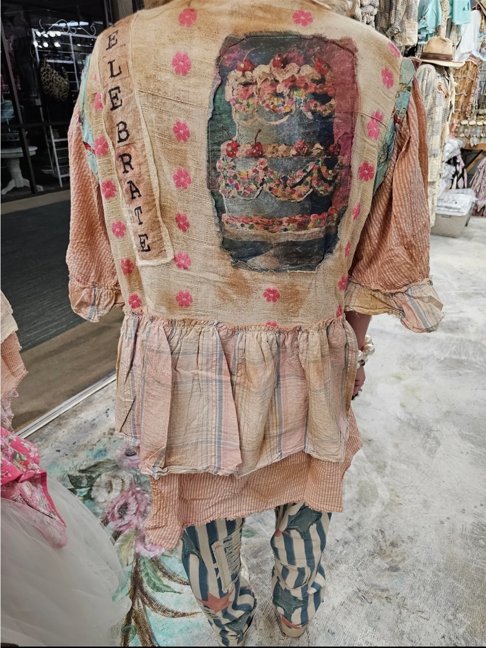A Rare Bird Celebration Top.
Wearable art at its finest   O/S - Picture 9 of 12